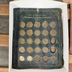 Antique Car Coin Collection & Cards