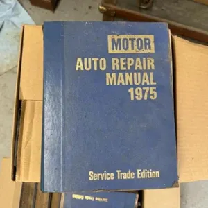 Vintage Repair Manuals