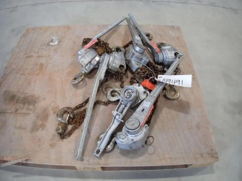 Qty Of (6) Chain Hoists