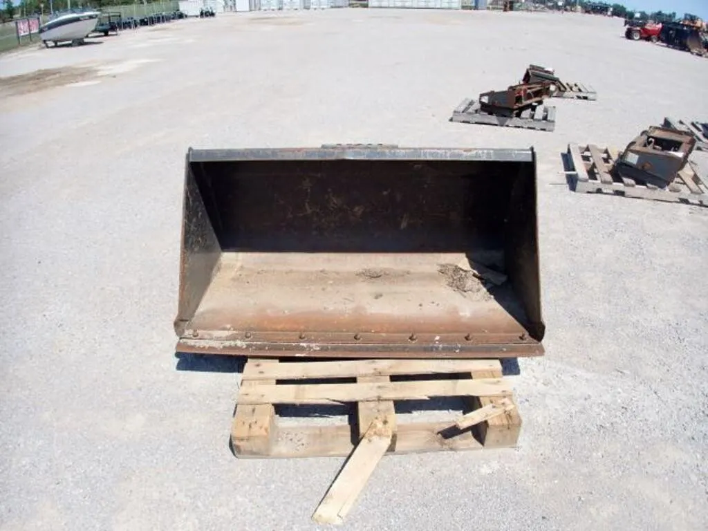 60 In. Skid Steer Bucket