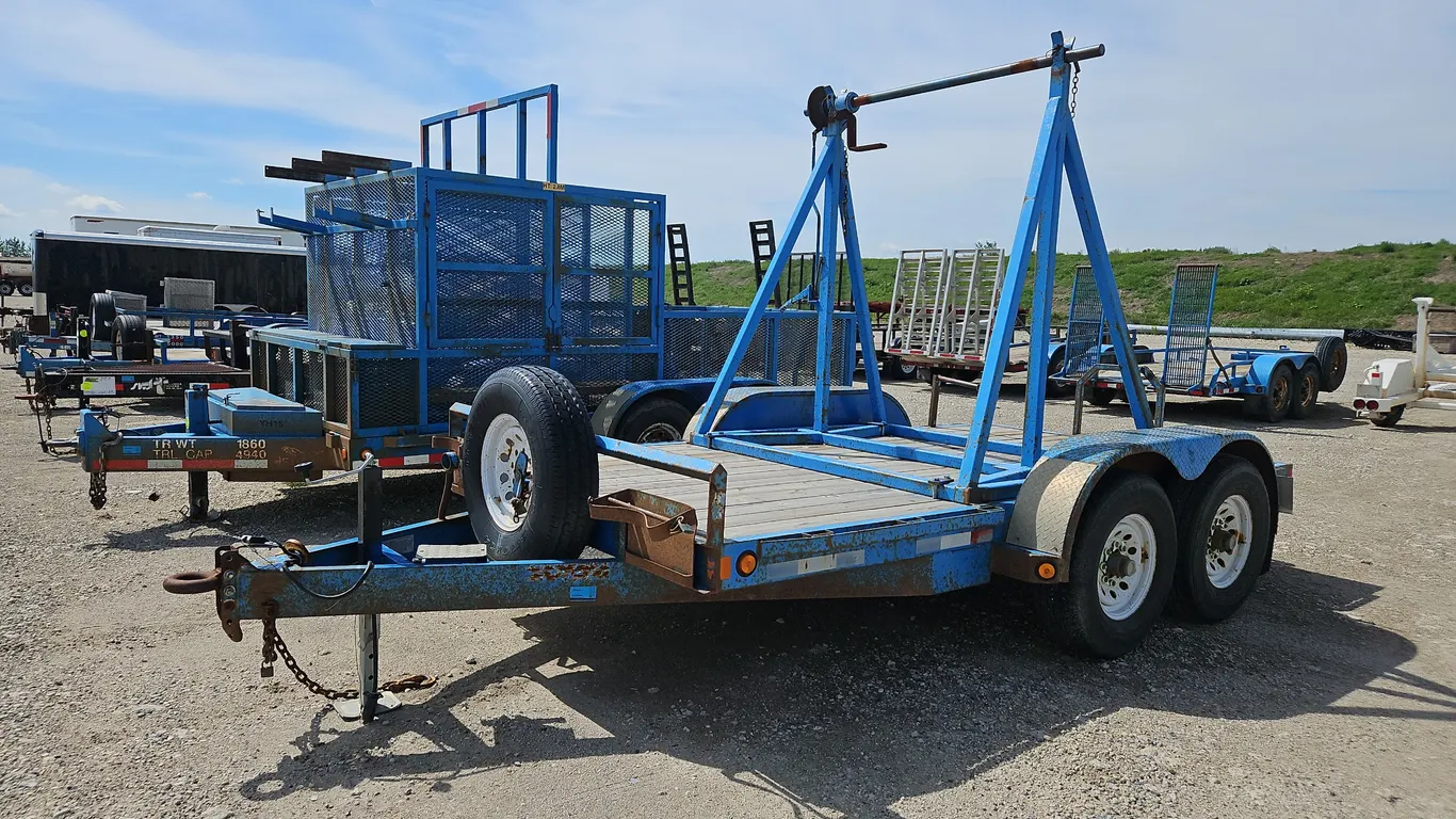2008 Double A Trailers T/A 13ft Reel Trailer