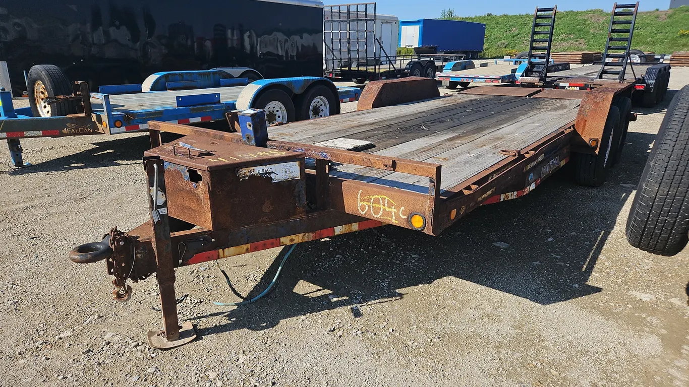 2014 Load Trail T/A 16ft 4in Plus Beaver Tail Car Trailer