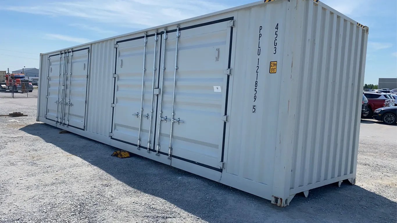 2026 40Ft Multi-Door Container 40' High Cube Multiple Door Single Use Sea Container