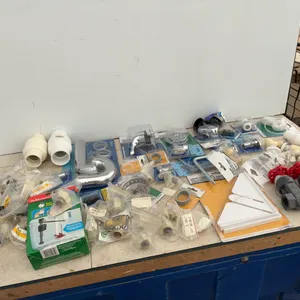 Quantity of unused plumbing supplies