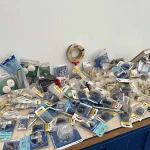 Quantity of unused plumbing parts
