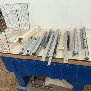 Metal basket, drawer slides