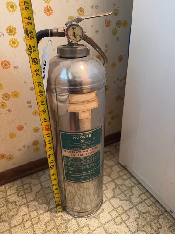 Elkhart Brass Mfg Co Hoosier Stored Pressure Fire Extinguisher