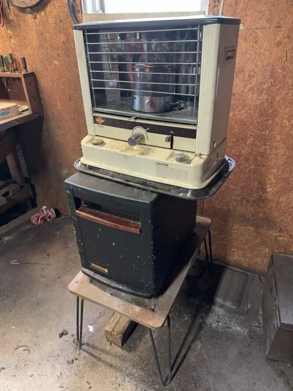 Kero-Sun Radiant 8 Kerosene Heater and EdenPURE Quartz Infrared Heater