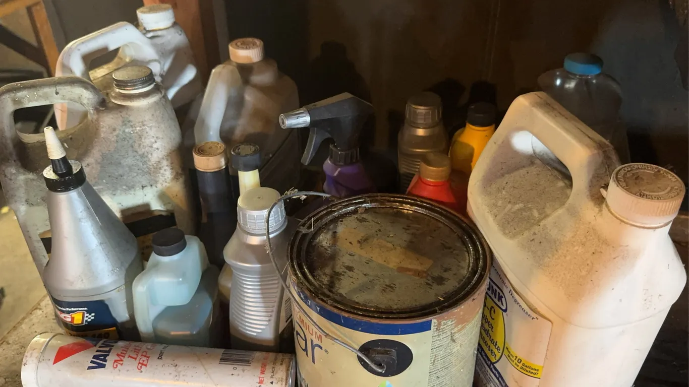 Assorted Automotive Fluids Household Maintenance Sprays and Wood Protectants Lot