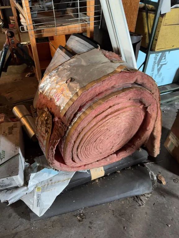 Owens-Corning Fiberglas Insulation and Assorted Building Supplies