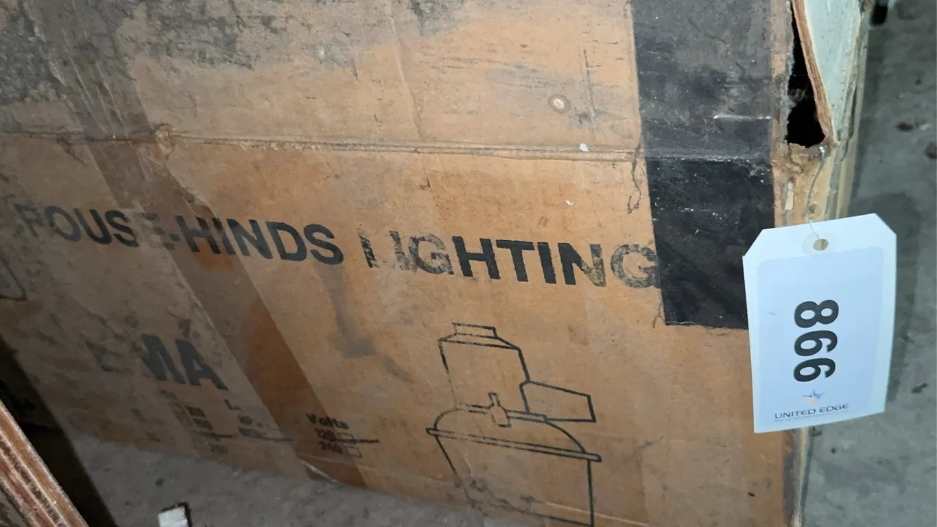 Crouse-Hinds Industrial Outdoor Light Fixture Parts and Housing Unit