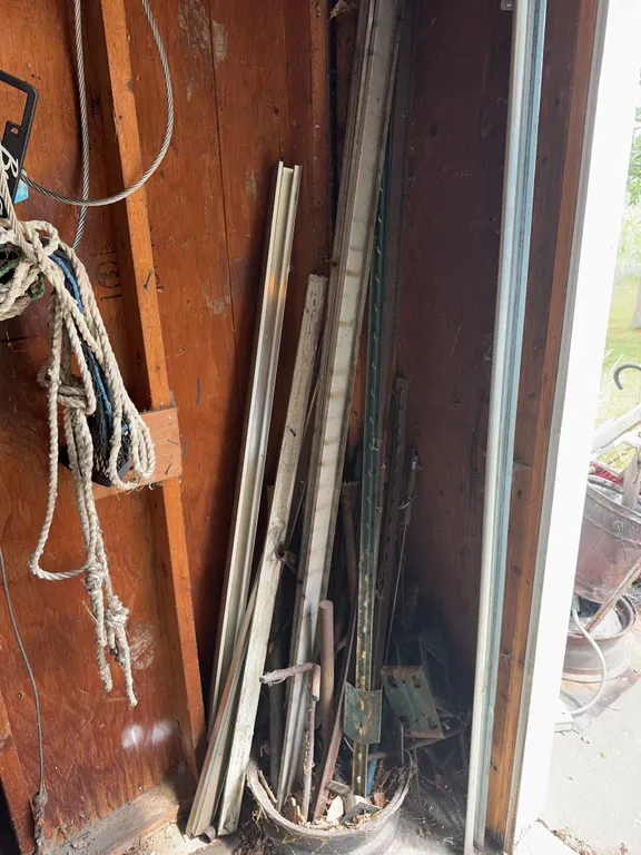 Assorted Outdoor Equipment Scrap Metal Kenmore Grill Lot