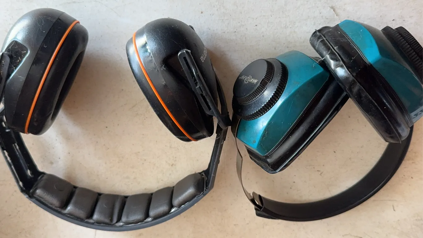 Husqvarna Made in Sweden and Morsafe Hearing Protection Earmuffs Lot