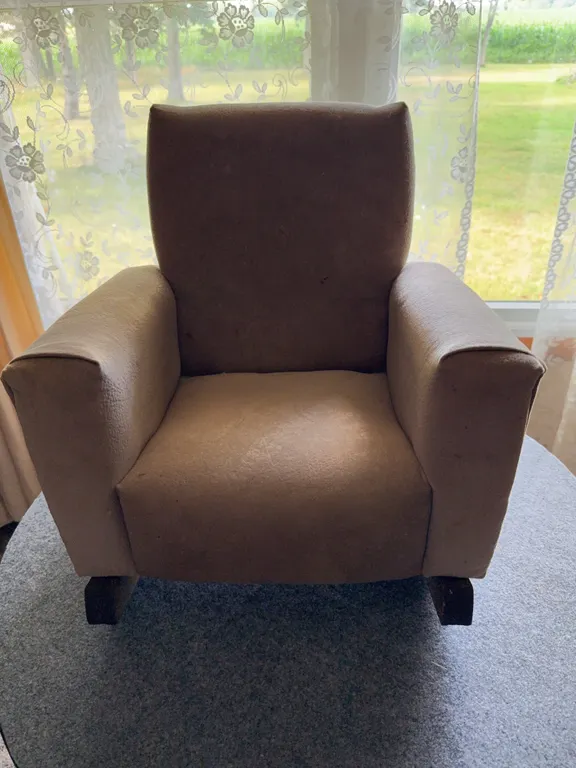 Toddle Rock Upholstered Child Size Rocking Chair