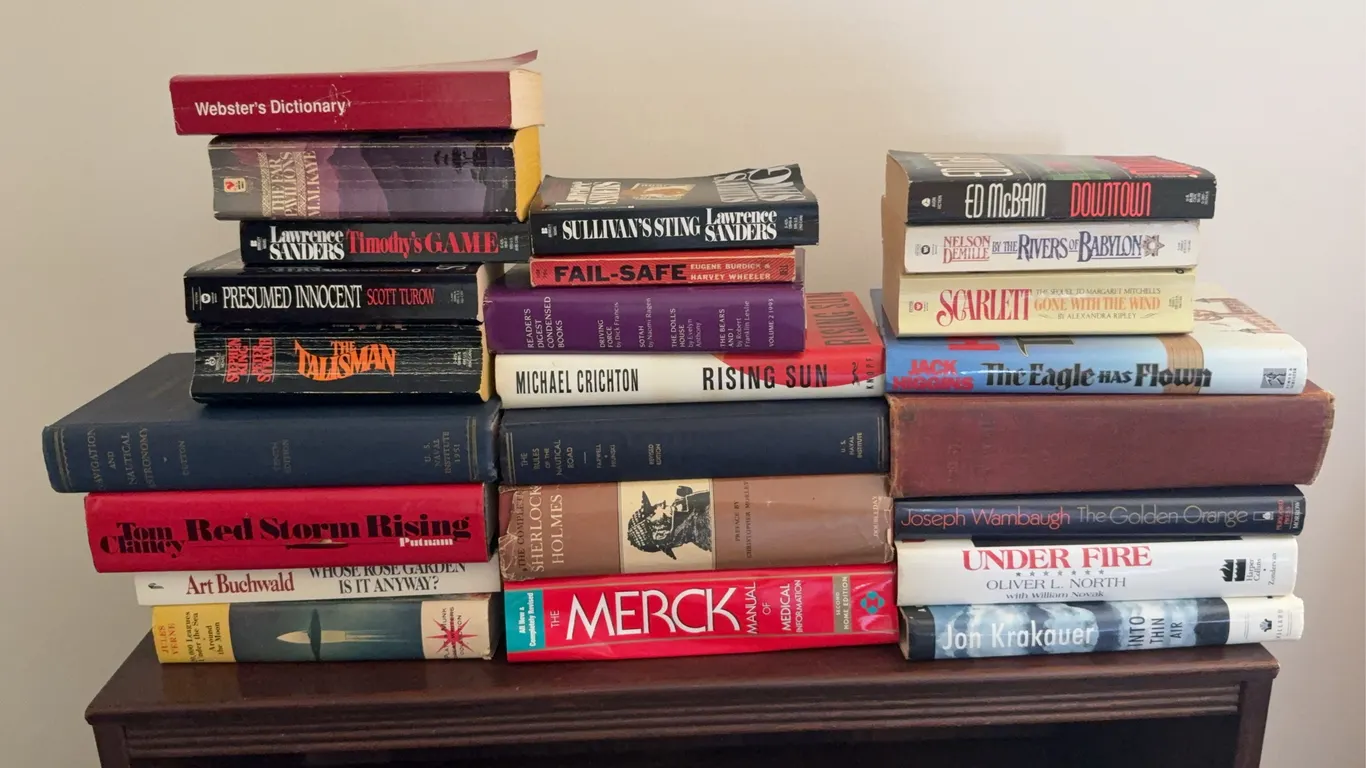 Assorted Fiction and Non-Fiction Hardcover and Paperback Book Lot