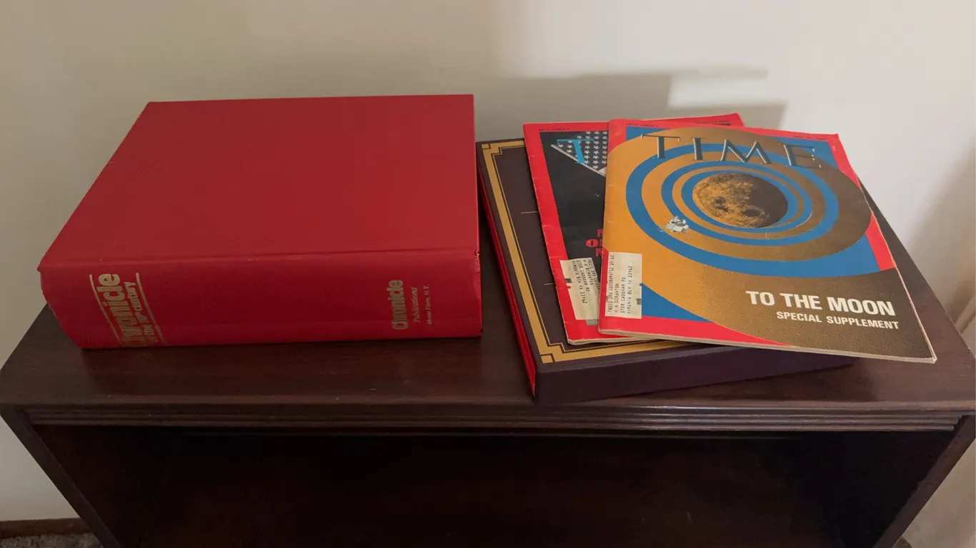 Vintage 20th Century History Book and Magazine Collection Lot