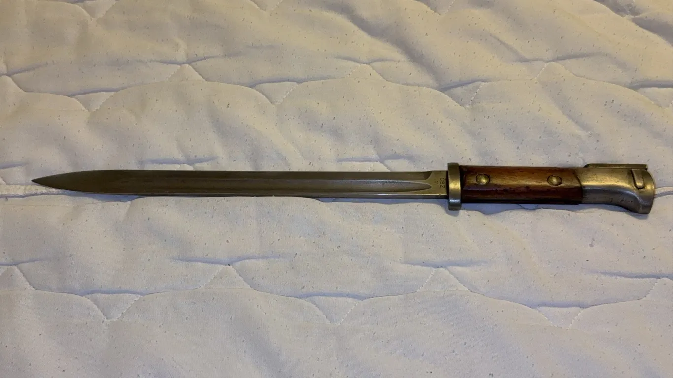 Czechoslovakian VZ 24 Mauser Bayonet CSZ M Marking