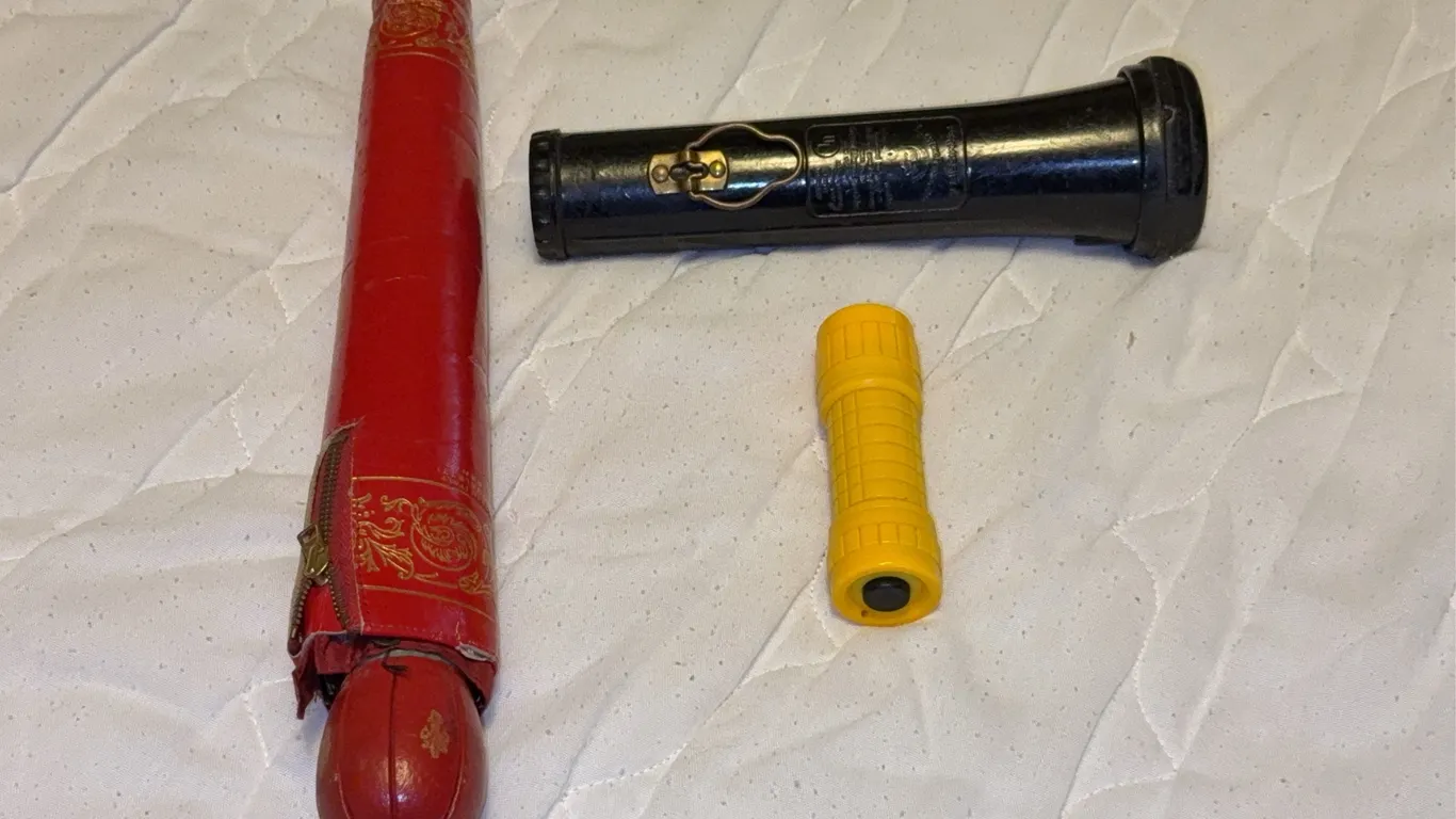 USN Military Safety Flashlight Rayovac Pocket Light Italian Umbrella