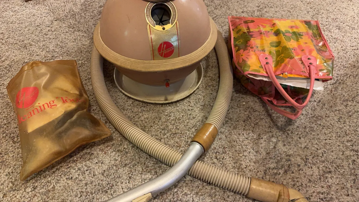 Vintage Hoover Constellation Eighty Eight Canister Vacuum Hose Attachments