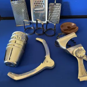 Rotary Food Cutter Machine with Five Cones and Manual