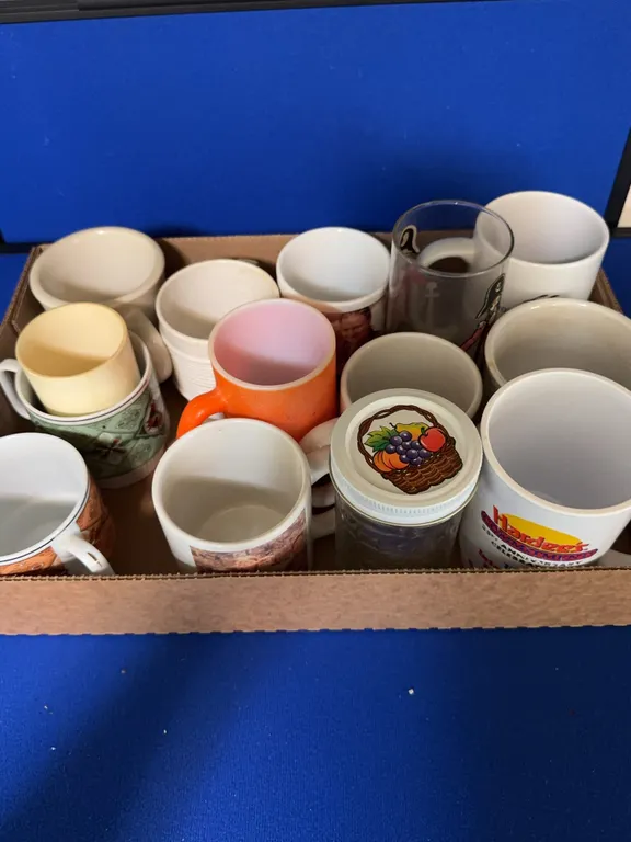 Collection of Assorted Coffee Mugs and Drinkware Lot