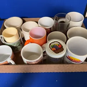 Collection of Assorted Coffee Mugs and Drinkware Lot