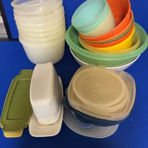 Assorted Vintage Tupperware Plastic Food Storage Containers Bowls Lids
