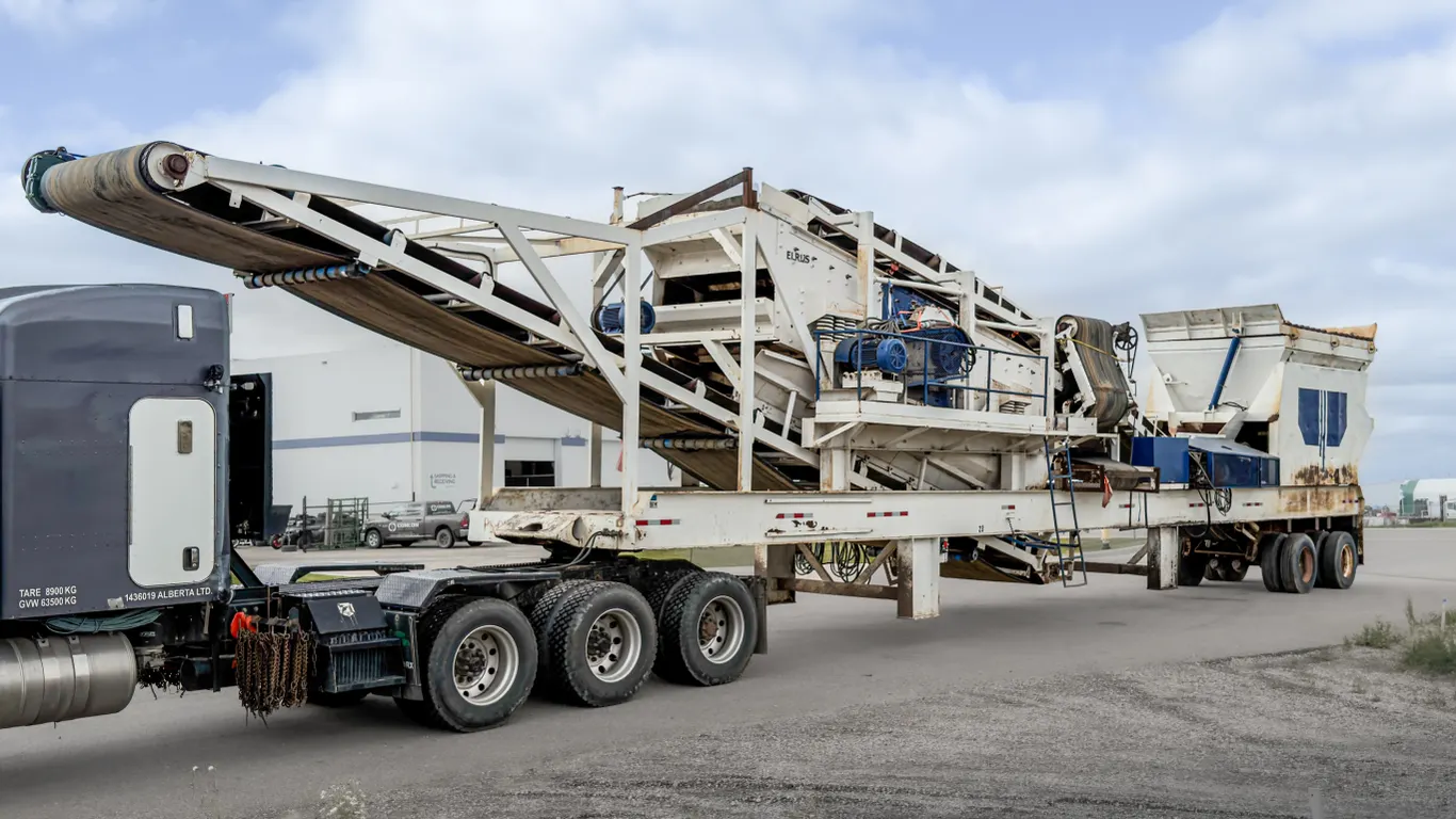 2013 Elrus 5×18 Feeder-Screener