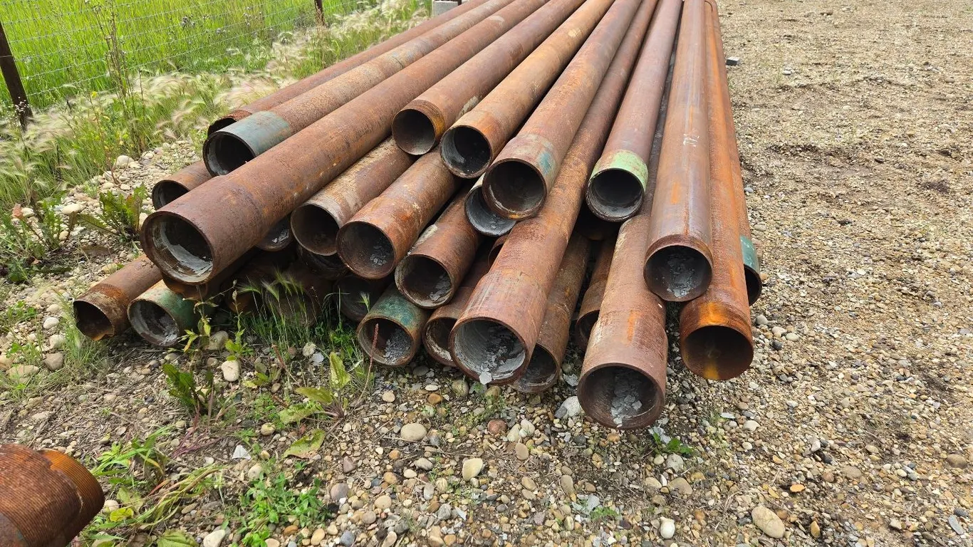10- 7" Steel Pipe 18-22 Feet Long