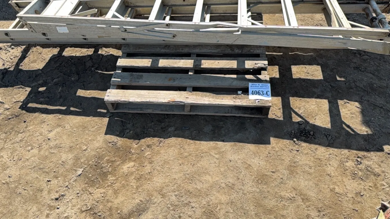 EXTENSION LADDER, 8' STEP LADDER