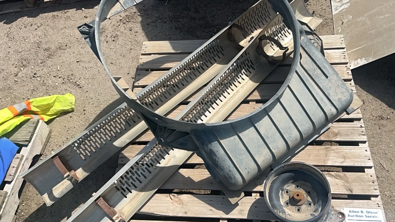 2 - STACK COVERS, TRUCK PARTS