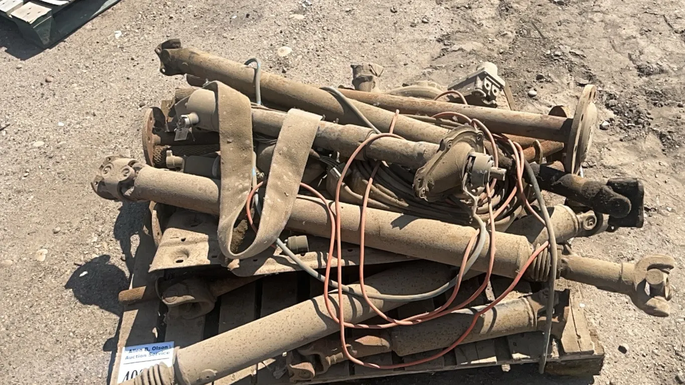 PALLET OF PROP SHAFTS