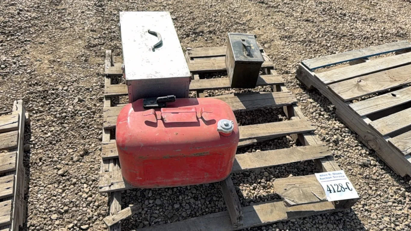 BOAT FUEL TANK, STEEL BOX, AMMO BOX