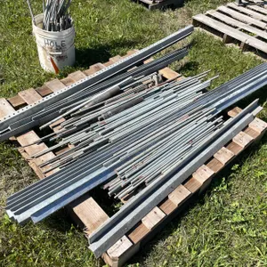 Pallet of Threaded Rods