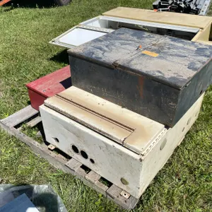 (3) Metal Cabinets