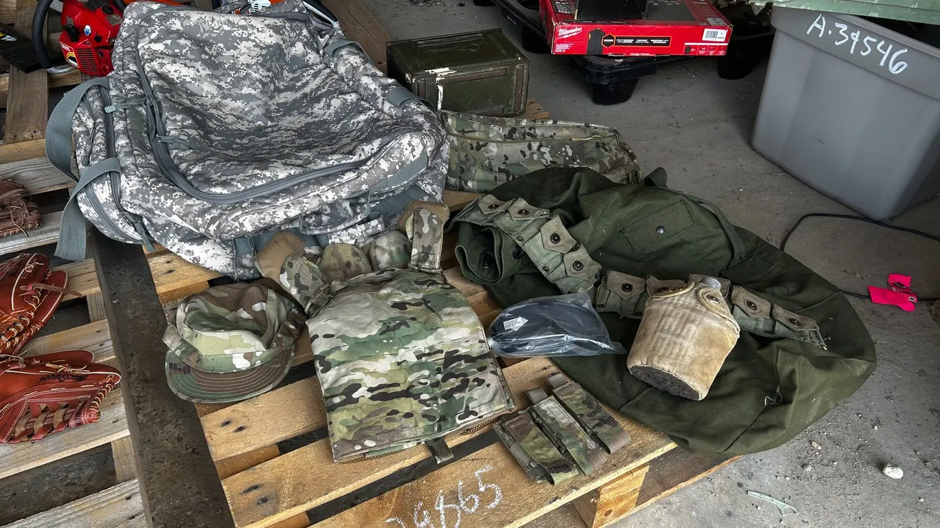 MIXED MILITARY SUPPLIES