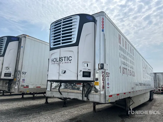 2015 Utility VS2RA 53 ft x 102 in T/A Refrigerated Trailer