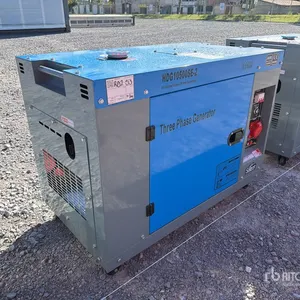2026 HDG10500SE-2 10.5 kVA Skid-Mounted Planta de Luz (Sin Usar) / Generator Set (Unused)