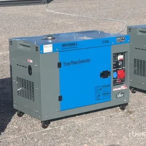 2026 HDG10500SE-2 10.5 kVA Skid-Mounted Planta de Luz (Sin Usar) / Generator Set (Unused)