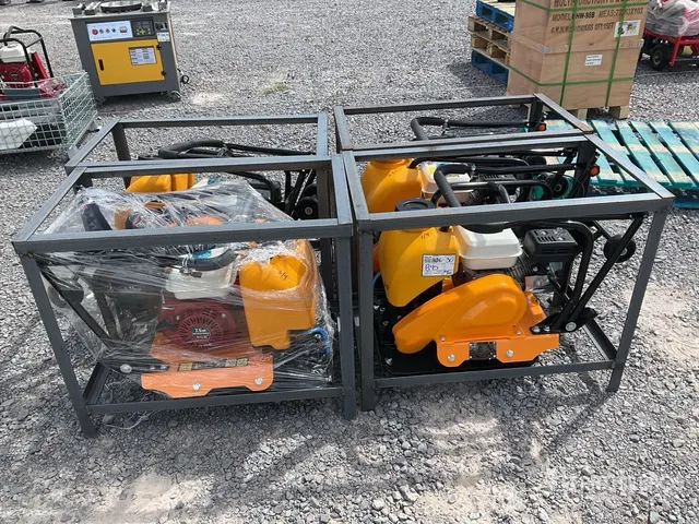 Quantity of (4) 2026 Kowloon HZR120 Lote de Compactadores de Plato Vibratorio (Sin Usar) / Vibratory Plate Compactor (Unused)