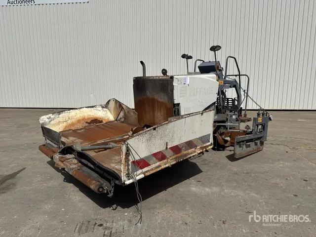 2011 Vogele S800 Track Finisseur Sur Chenilles Asphalt Paver