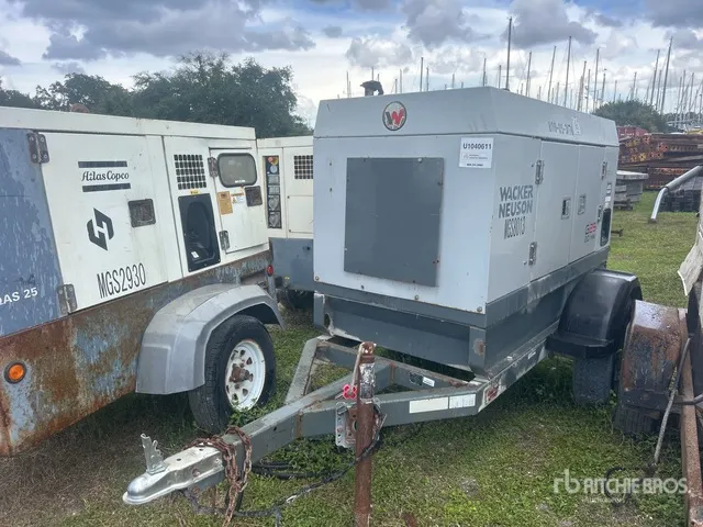 2014 Wacker Neuson G25 19.5 kW Mobile Generator Set