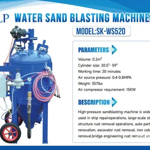 2026 SKLP SK-WS520 Pneumatic Sand Blaster (Unused)