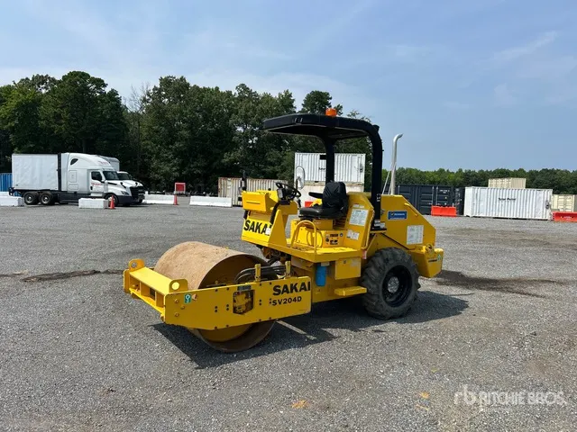 2022 Sakai SV204D Smooth Drum Compactor
