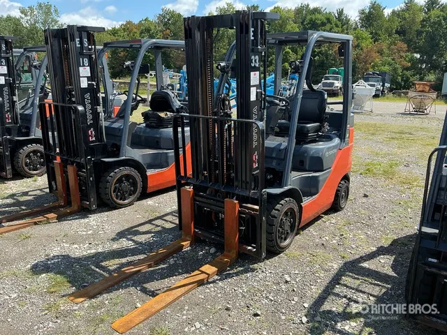 2023 Toyota 50-8FGCU25 4500 lb Cushion Tire Forklift