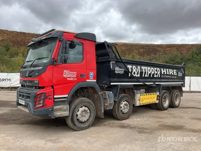 2019 Volvo FMX 500 8x4 Twin-Steer Extended Cab Quad/A Dump Truck