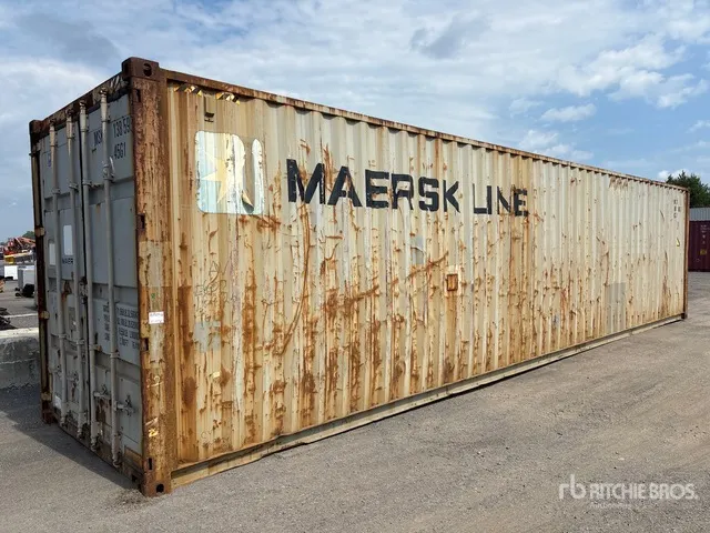 2008 40 ft High Cube Storage Container