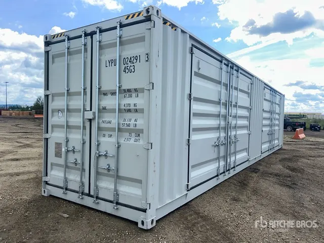 2026 40 ft High Cube Multi-Door Storage Container