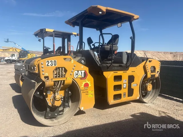 2024 Cat CB10 Double Drum Roller