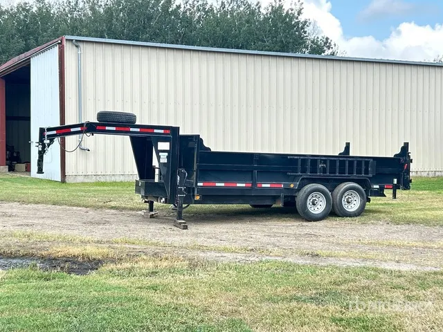 Johns Trailer 16 ft T/A End Dump Trailer